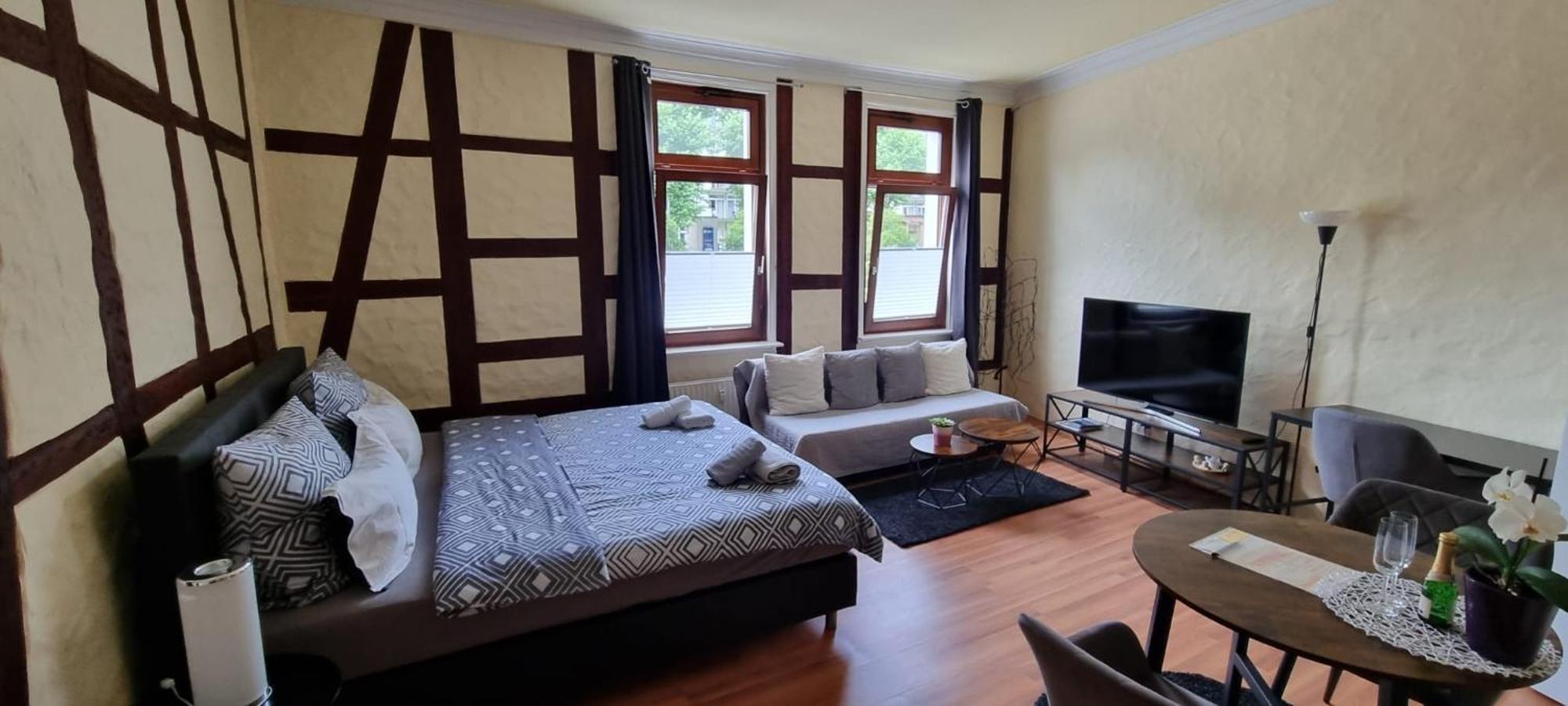 Gemuetliche Wohnung Im Zentrum Von 巴特维尔德巴德 外观 照片