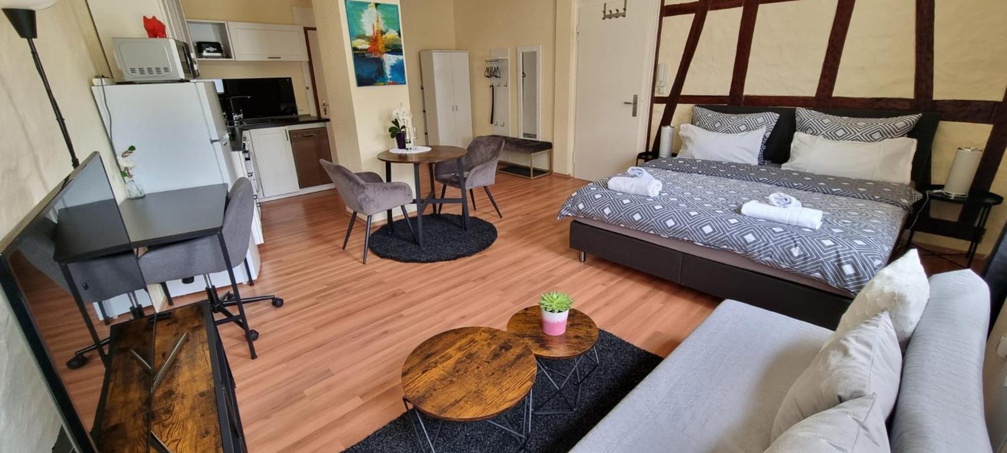 Gemuetliche Wohnung Im Zentrum Von 巴特维尔德巴德 外观 照片
